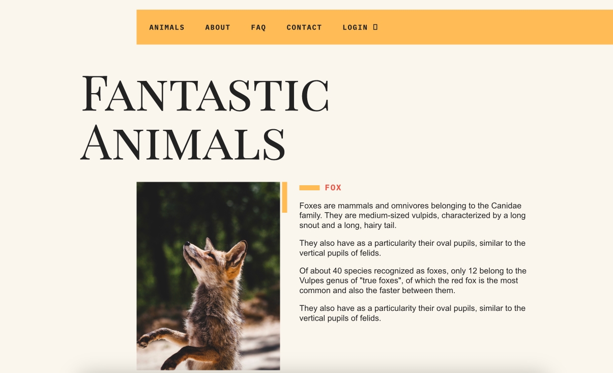 Fantastic Animals Cover